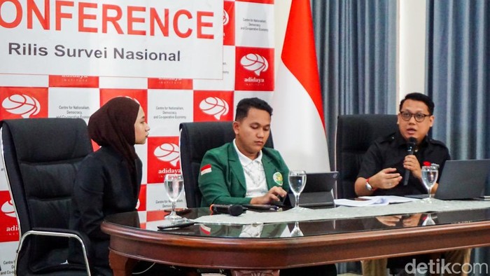 Diskusi Adidaya Institute membahas penguatan program Makan Bergizi Gratis di Jakarta, Selasa (31/3/2026).