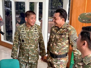 Bupati Lutra Hadiri Pembukaan Latsar Militer, Siapkan 7 ASN Jadi Komcad
