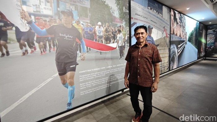 Pegiat olahraga ekstrem Hendra Gunawan