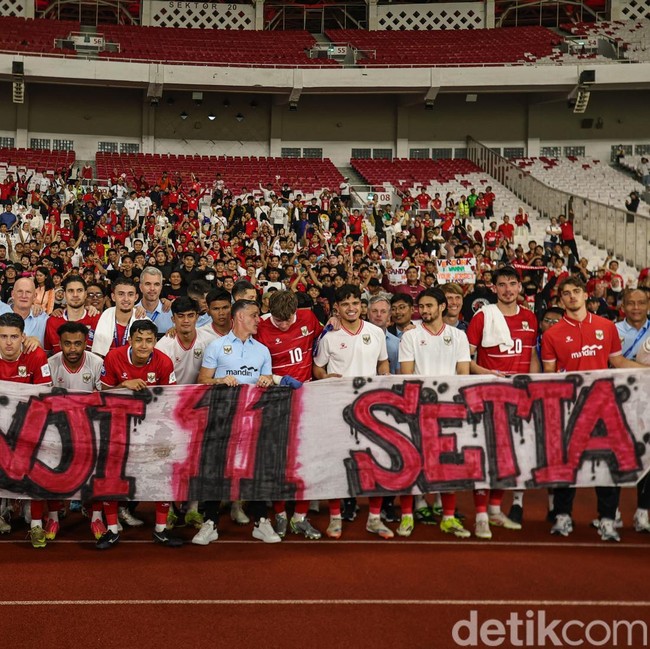 Perjalanan Masih Panjang, Angkat Kepalamu Garuda