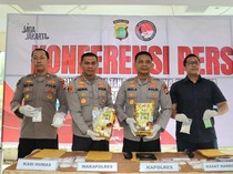 Polres Depok Tangkap 4 Kurir Narkoba Jaringan Aceh-Malaysia, 4 Kg Sabu Disita