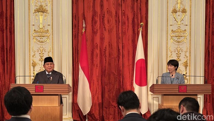 Presiden Prabowo Subianto melakukan kunjungan resmi menemui PM Sanae Takaichi di Tokyo, Jepang. Prabowo pun mengundang Sanae turut mengunjungi Indonesia. (Firda/detikcom).