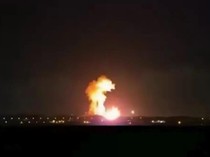 AS Jatuhkan Bom Bunker ke Gudang Amunisi Iran, Picu Bola Api