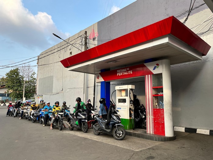 SPBU Pertamina di Bekasi