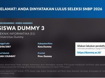 Lulus SNBP 2026? Ini yang Harus Dilakukan dan Dihindari, Catat!