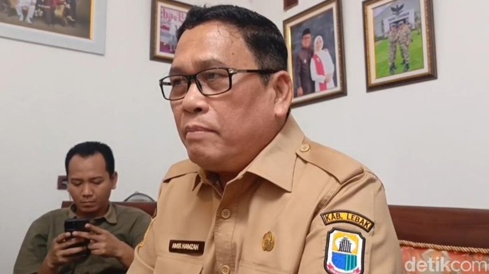 Wakil Bupati Lebak, Amir Hamzah. (Aris/detikcom)