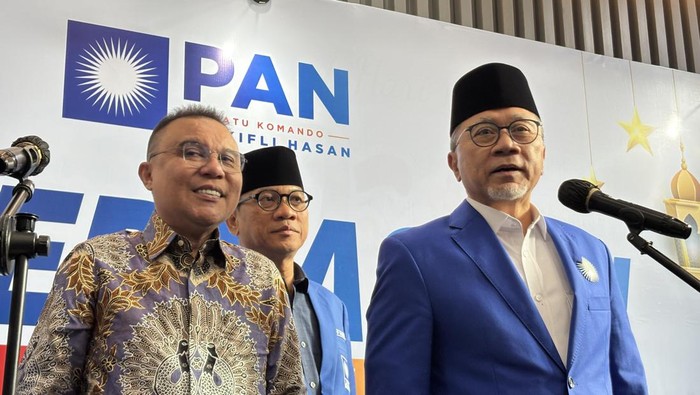 Zulhas (kanan) dan Dasco (kiri)