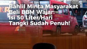 Video Bahlil Minta Masyarakat Beli BBM Wajar: Isi 50Liter/Hari Tangki Sudah Penuh