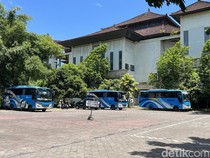 11 Bus Listrik Rute GOR Ngurah Rai-GWK Beroperasi Oktober