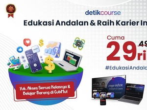 Cara Baru Belajar Skill Profesional, Langganan detikcourse di CubMu