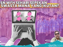 ASN WFH Sehari Sepekan Demi Ekonomi Negara