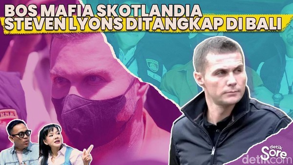 Video: Jadi Buron Interpol dan Red Notice, Steven Lyons Ditangkap di Bali
