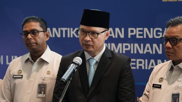 Dirjen Imigrasi Kemenimipas Hendarsam Marantoko
