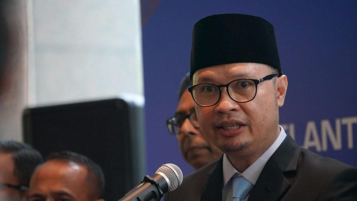 Dirjen Imigrasi Kemenimipas Hendarsam Marantoko