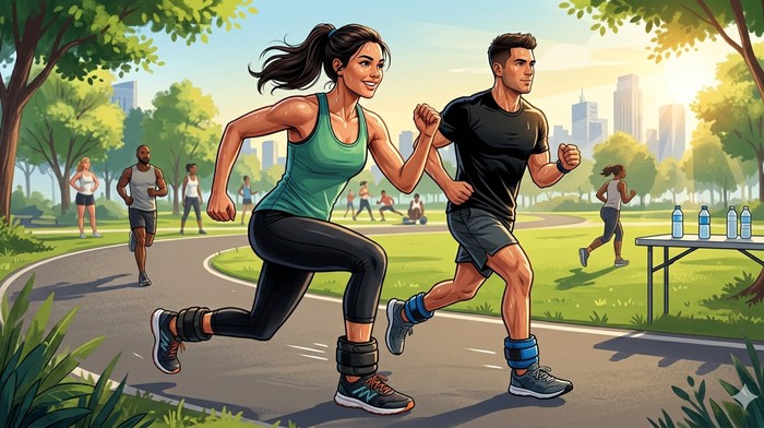 Ilustrasi penggunaan ankle bracelet/Gemini AI