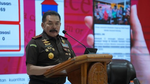 Jaksa Agung Republik Indonesia ST Burhanuddin