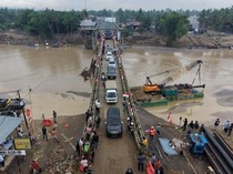 3 Jembatan Darurat Sambungkan Kembali Wilayah Terdampak Bencana di Sumatera