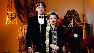 Visual Jennifer Coppen dan Justin Hubner Prewedding Pakai Baju Pengantin Jawa