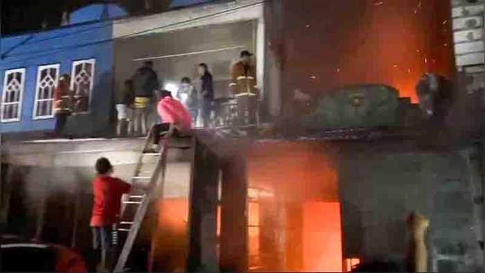 Kebakaran ruko di Jayawijaya mengakibatkan 11 orang meninggal.
