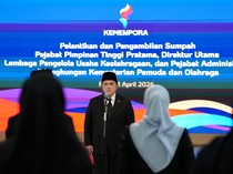 Rotasi Pejabat di Kemenpora, Erick Thohir: Ini Transformasi Serius