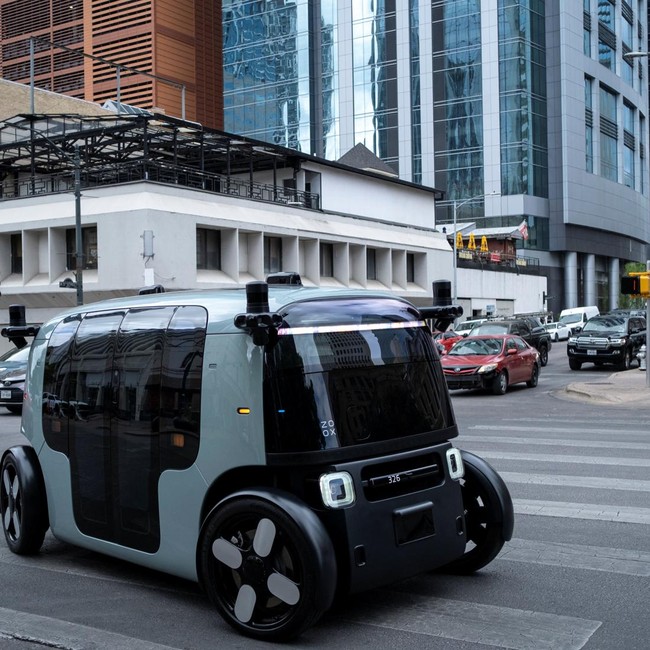 Lucu dan Futuristik, Robotaxi Zoox Meluncur di Jalanan AS