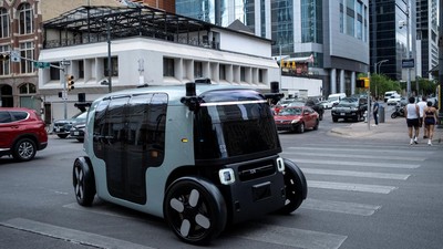 Lucu dan Futuristik, Robotaxi Zoox Meluncur di Jalanan AS
