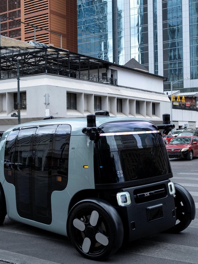 Lucu dan Futuristik, Robotaxi Zoox Meluncur di Jalanan AS