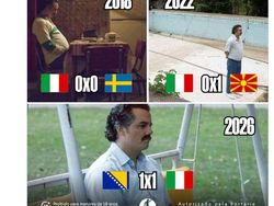 Meme Italia Hattrick Gagal ke Piala Dunia Jadi Olok-olokan Netizen