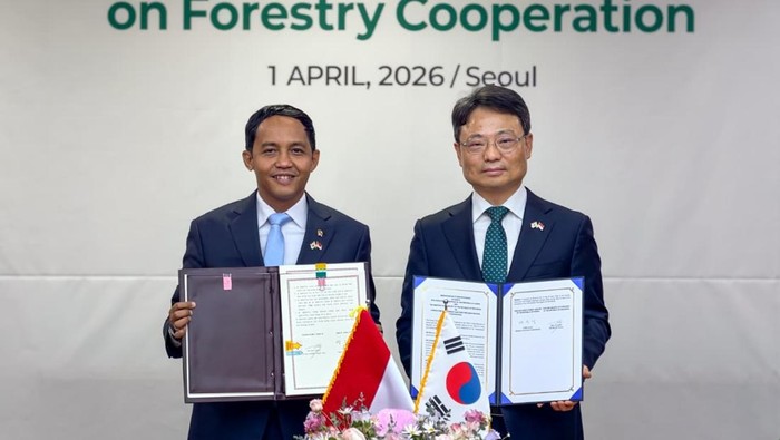 Menhut RI dan Menhut Korsel