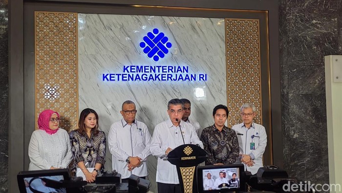 Menteri Ketenagakerjaan (Menaker) Yassierli