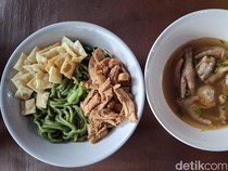 Penjual Timbel Bandung Legendaris Ini Bangkit Lagi dengan Mie Ayam Hijau