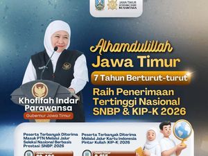 Moncer! Murid Jatim Terbanyak Lolos SNBP 7 Tahun Berturut-turut