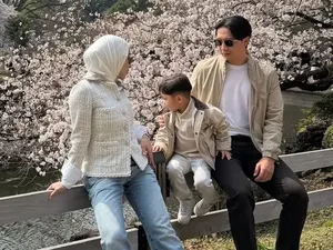Anggunnya Nikita Willy Liburan di Jepang Bersama Keluarga