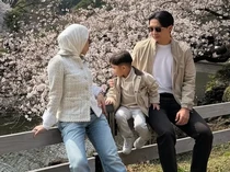Anggunnya Nikita Willy Liburan di Jepang Bersama Keluarga