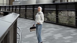 Gaya Santun Nikita Willy Liburan ke Jepang Curi Atensi, Konsisten Berhijab