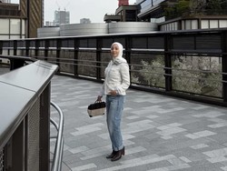 Gaya Santun Nikita Willy Liburan ke Jepang Curi Atensi, Konsisten Berhijab