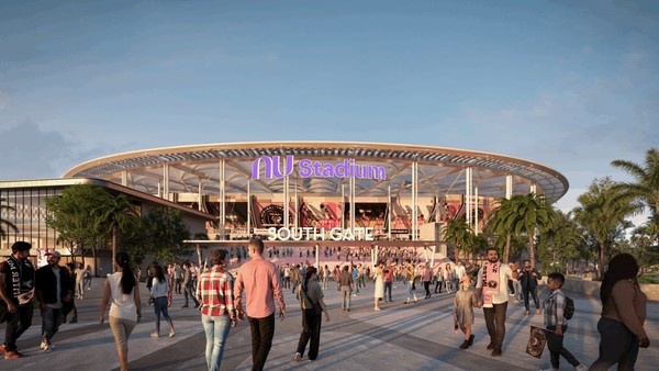 Potret Stadion Baru Inter Miami yang Punya Tribun Bernama Lionel Messi