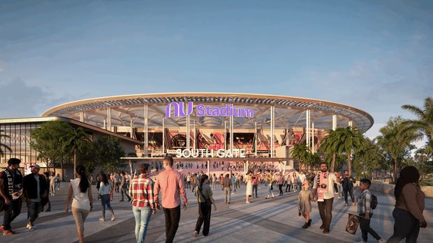 Nu Stadium, kandang baru Inter Miami.
