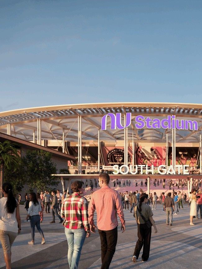 Potret Stadion Baru Inter Miami yang Punya Tribun Bernama Lionel Messi