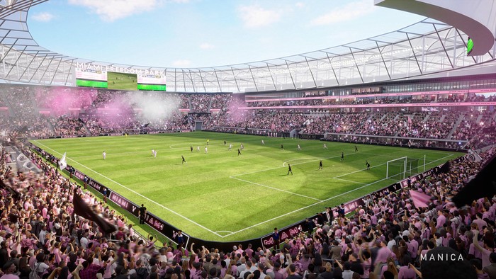 Nu Stadium, kandang baru Inter Miami.
