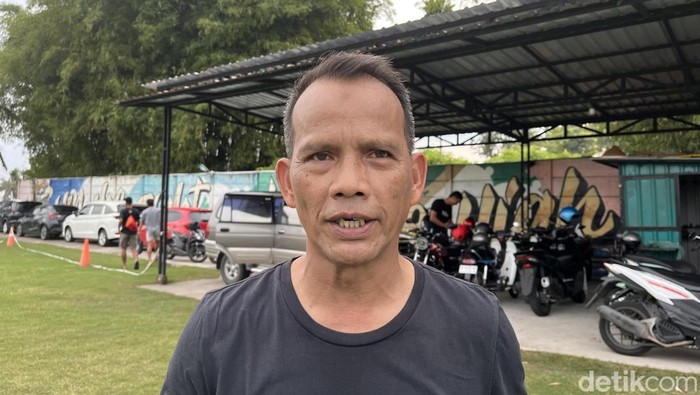 Pelatih PSS Sleman, Ansyari Lubis di Lapangan Pakembinangun, Sleman, Rabu (1/4/2026).