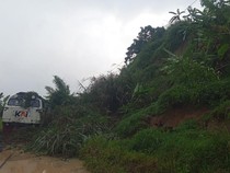 Jalur Ciremai Tertutup Longsor, Perjalanan Kereta Sempat Terganggu