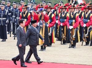 Video Prabowo Bertemu Presiden Korsel, Disambut Upacara Kenegaraan di Blue House