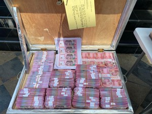 Penampakan Duit Palsu Satu Peti Disita Polisi dari Pengedar Upal di Bogor