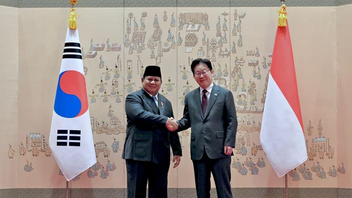 Presiden Korsel ke Prabowo: RI Tujuan Investasi Pertama Bagi Perusahaan Korea