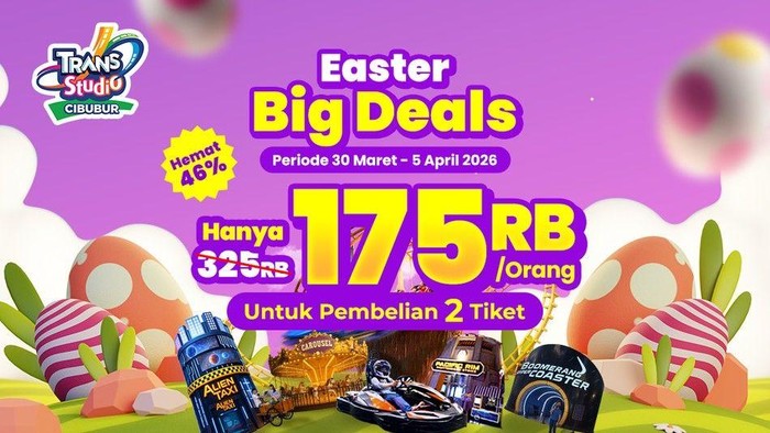 Promo Easter Trans Studio Cibubur