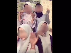 Siswi SMP Pengeroyok Teman Minta Maaf Usai Bikin Konten Joget Saat Diperiksa