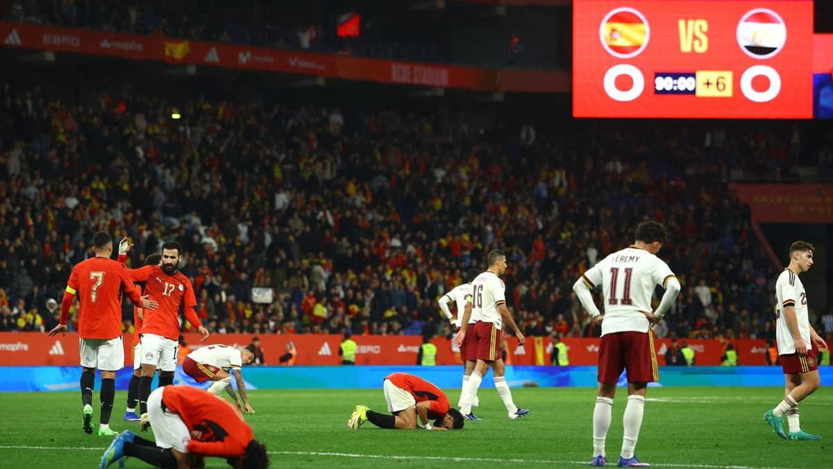Spanyol vs Mesir Spanyol vs Mesir