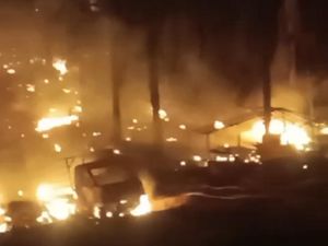 Polisi Dalami Kasus Sumur Minyak Ilegal yang Terbakar di Area Kebun Sawit Muba