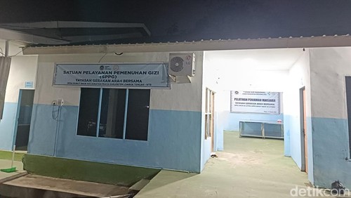 Tampak salah satu Satuan Pelayanan Pemenuhan Gizi (SPPG) di Lombok Tengah, belum lama ini.